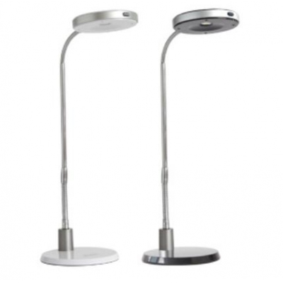 得力3674LED臺燈(白黑色)(臺)適配器DC12V 1A