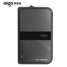愛國(guó)者（aigo） HD816  無線移動(dòng)硬盤 USB3.0 黑色 2T 隨機(jī)發(fā)送